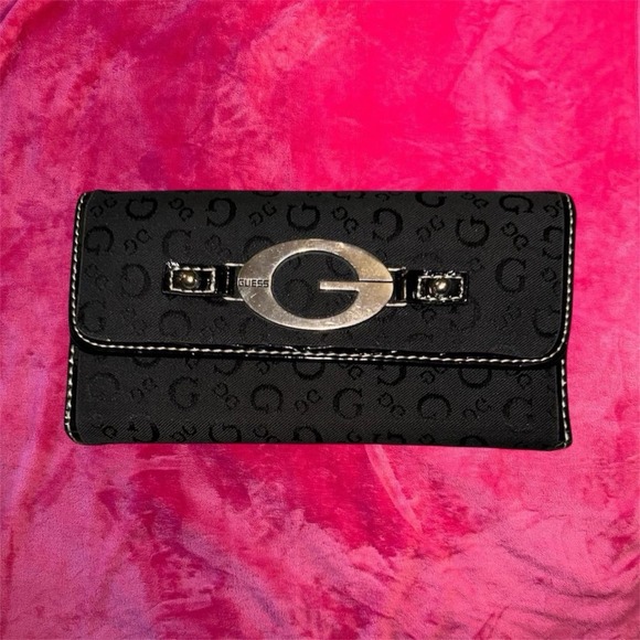 Black Guess Wallet - Picture 1 of 3